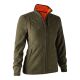 Deerhunter Damen Wende-Fleecejacke Lady Pam Bonded Orange 38