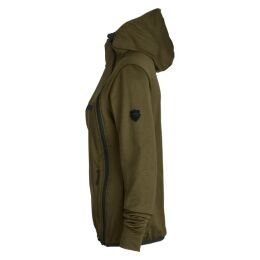 Northern Hunting Damen Fleecehoody Saga Grn 36