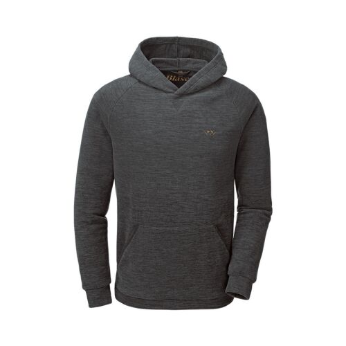 Blaser Herren Fleece Hoodie Robin Grau Meliert