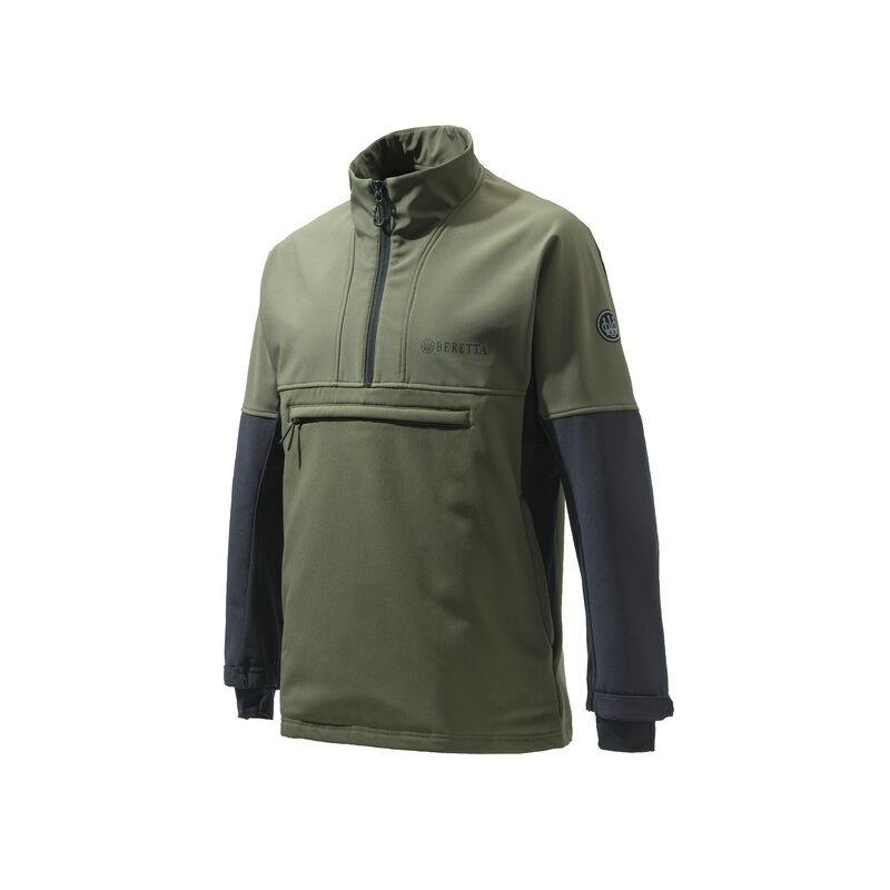 Beretta Herren Jagdjacke Softshell Fleece Hybrid Grn