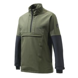 Beretta Herren Jagdjacke Softshell Fleece Hybrid Gr&uuml;n