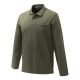 Berretta Herren Langarm-Poloshirt Airmesh Grün