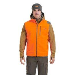 Sitka Herren Fleeceweste Stratus Blaze Orange XXL