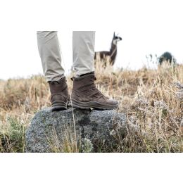 HAIX Herren Outdoorstiefel BLACK EAGLE Nature GTX mid braun/gr&uuml;n 10 UK - 45 EU