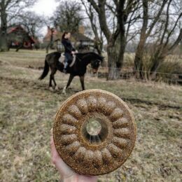 Wildlutscher Leckstein f&uuml;r Pferde und Ponys Mariendistelsamen -Allgemeinwohl 1,8 kg
