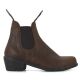 Blundstone Damen Bootie #1673 Heeled Antique Brown Leather