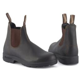 Blundstone Unisex Boots #500 Stout Brown Leather 4.5UK - 37,5EU
