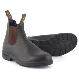 Blundstone Unisex Boots #500 Stout Brown Leather 8.5UK - 42,5EU