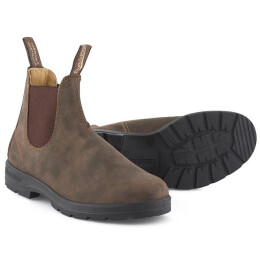 Blundstone Unisex Boots #585 Rustic Brown Leather 11UK - 45EU