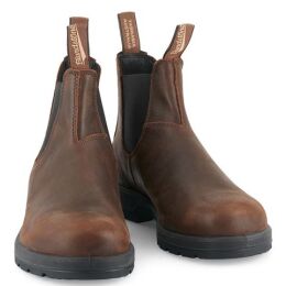 Blundstone Unisex Boots #1609 Antique Brown Leather 5UK