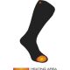 Alpenheat Beheizte Socken mit Fernbedinung Schwarz/Orange