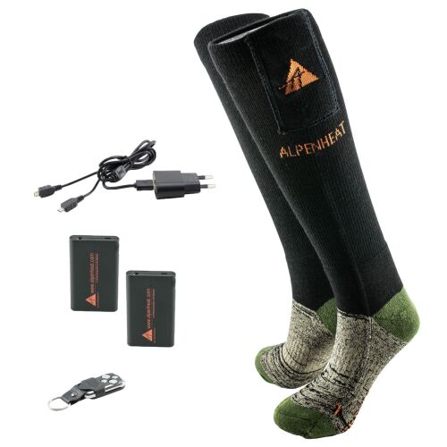 Alpenheat Fire Sock Set Wolle mit Fernbedinung