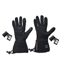 Alpenheat Beheizter Handschuh Schwarz