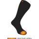Alpenheat Beheizte Socken mit Fernbedinung Schwarz/Orange 36-38
