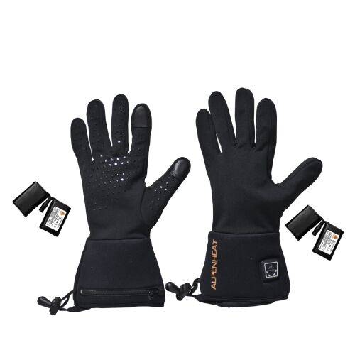 Alpenheat Beheizter Handschuh Schwarz L