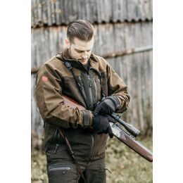 Alpenheat Beheizter Handschuh Schwarz L