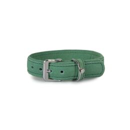 Das Lederband Hundehalsband Toronto Leaf Green