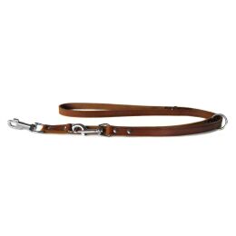 Das Lederband Hundef&uuml;hrleine Weinheim Maroon B 18 mm / L 200 cm