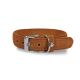 Das Lederband Hundehalsband Toronto Cognac B 20 mm / L 25 cm