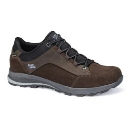 Han Wag Herren Halbschuh Banks Low GTX Mocca / Black 9,5 UK - 44 EU