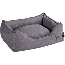 Hunter Hundesofa Boston Grau L 100 x 70 cm