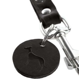 Hunter Verstellbare F&uuml;hrleine Schwarz L 200 cm; B 2,0 cm