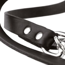 Hunter Verstellbare F&uuml;hrleine Schwarz L 200 cm; B 2,0 cm