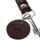 Hunter Verstellbare Führleine Dunkelbraun L 200 cm; B 1,3 cm