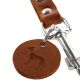 Hunter Verstellbare Führleine Cognac L 200 cm; B 2,0 cm