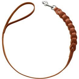 Hunter F&uuml;hrleine Solid Education Chain L 120 cm; B 2,0 cm cognac