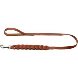 Hunter F&uuml;hrleine Solid Education Chain L 120 cm; B 2,0 cm cognac
