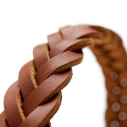 Hunter Halsband Solid Education Special Cognac 50/S-M