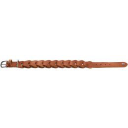 Hunter Halsband Solid Education Chain Cognac 55/M