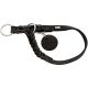 Hunter Dressurhalsung Solid Education Schwarz 50-55/L