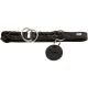 Hunter Dressurhalsung Solid Education Schwarz 50-55/L