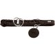 Hunter Dressurhalsung Solid Education Dunkelbraun 45-50/M-L