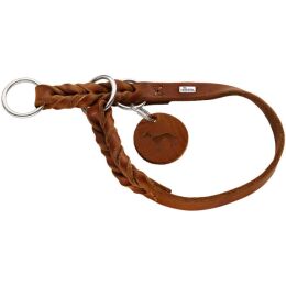 Hunter Dressurhalsung Solid Education Cognac 40-45/M