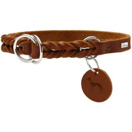 Hunter Dressurhalsung Solid Education Cognac 40-45/M