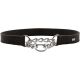 Hunter Halsung mit Kette Aalborg Schwarz 55/L