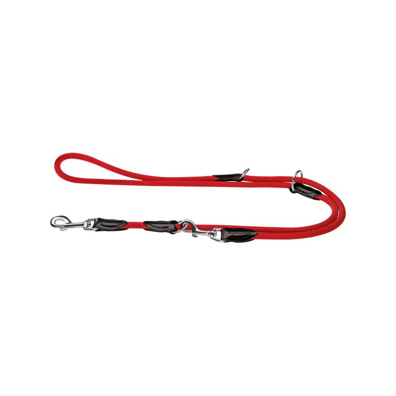 Hunter Verstellbare Fhrleine Freestyle Rot L 200 cm; B 1,0 cm