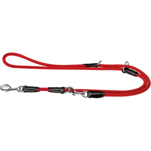 Hunter Verstellbare Führleine Freestyle Rot L 200 cm; B 1,0 cm