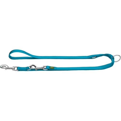Hunter Verstellbare Führleine Nylon Petrol L 200 cm; B 2,5 cm