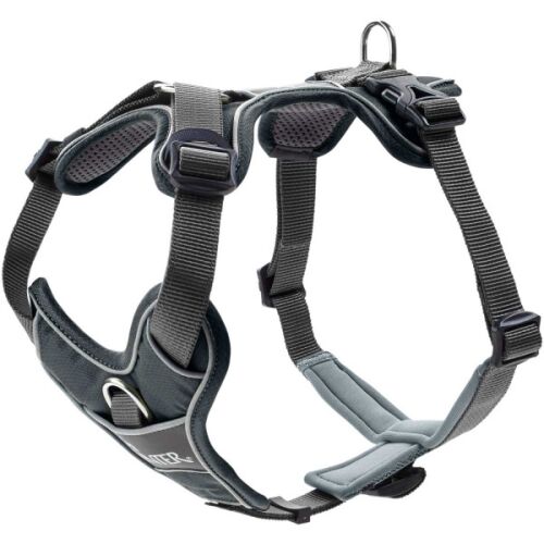 Hunter Geschirr Divo Grau/Grau 52-68/S-M