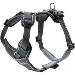 Hunter Geschirr Divo Grau/Grau 52-68/S-M
