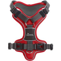 Hunter Geschirr Divo Rot/Grau 34-47/XS
