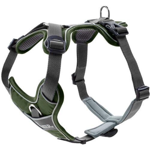 Hunter Geschirr Divo Grün/Grau 79-107/L-XL