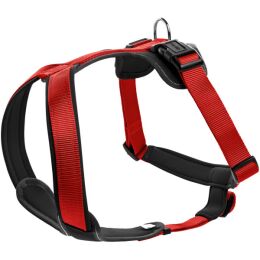 Hunter Geschirr Neopren Rot/Schwarz53-65/M