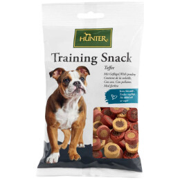 Hunter Hundesnack Training 200 g, Toffee Geflügel und Rind
