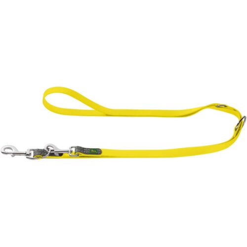 Hunter Führleine Convenience Neongelb L 120 cm, B 1,5 cm