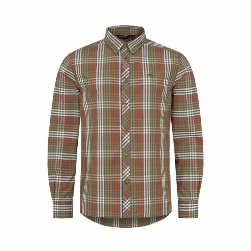Blaser Herren Hemd Leinen Lambert Grau XXL